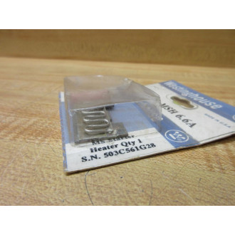 Westinghouse MSH6.6A Cutler Hammer Overload Heater 503C561G28