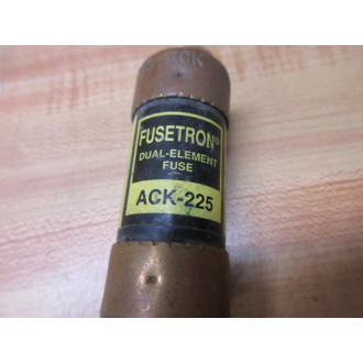 Fusetron ACK-225 Bussmann Fuse ACK225 (Pack of 4) - Used
