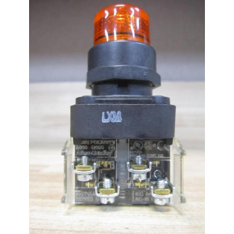 Allen Bradley 800H-QRBH24A Button 800HQRBH24A wContact Blocks - New No Box