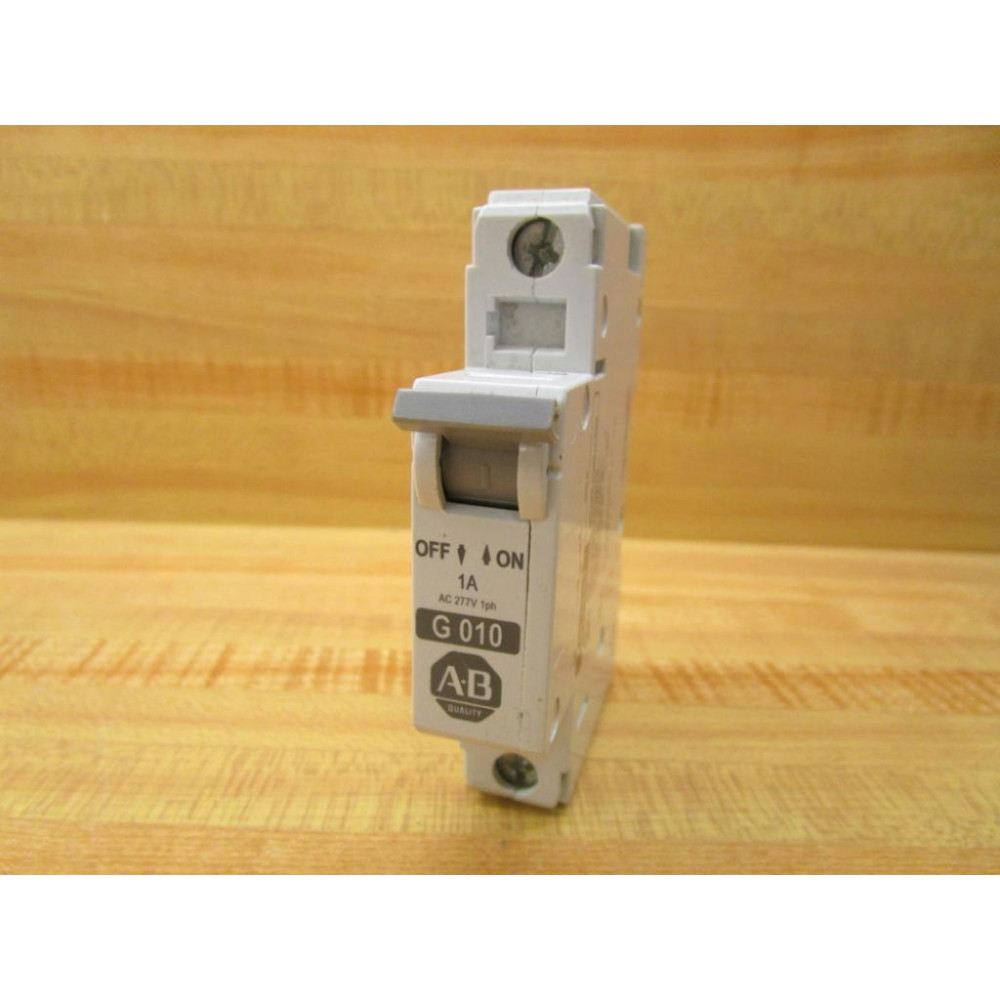 Allen Bradley 1492-CB1G010 1 Amp Circuit Breaker 1492CB1G010 Series C - Used