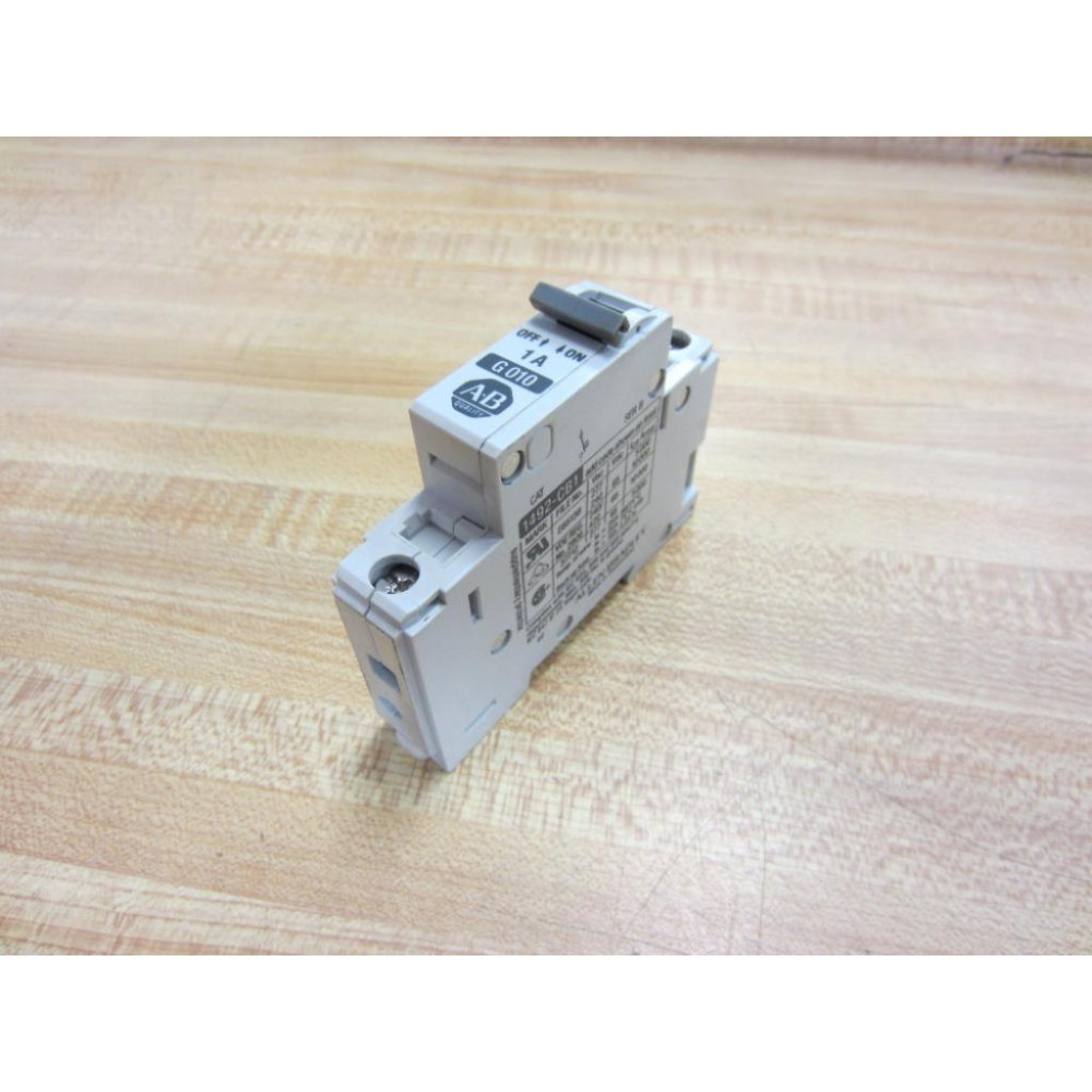 Allen Bradley 1492-CB1G010 1 Amp Breaker 1492CB1G010 Ser. B - New No Box