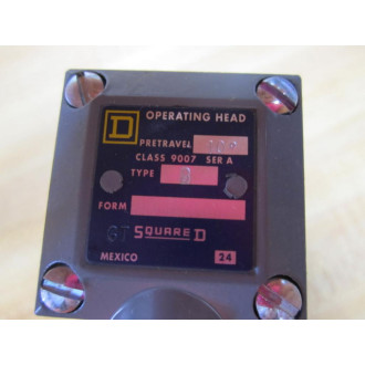 Square D 9007-C62B2 Limit Switch 9007C62B2