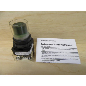 Allen Bradley 800H-QRAH24G Push Button Switch - New No Box