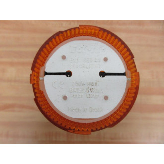 Cutler Hammer E26BL Eaton Stack Light Base With Red And Orange Stack Lights - Used