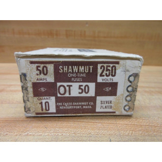 Gould Shawmut Ferraz OT-50 Fuse Cross Ref 4XF96 0T-50 (Pack of 10)