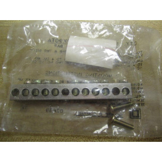 Square D PK9GTA Grounding Bar Kit 40559-373-5051 (Pack of 10)