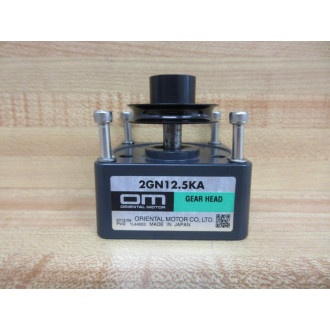 Oriental Motor 2GN12.5KA Gear Head 2GN125KA With Screws - Used