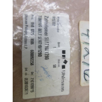 Uhlmann 50AT101280 Timing Belt 50AT101280