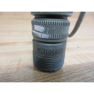 Amphenol MS3101A18-1P Connector MS3101A181P - Used