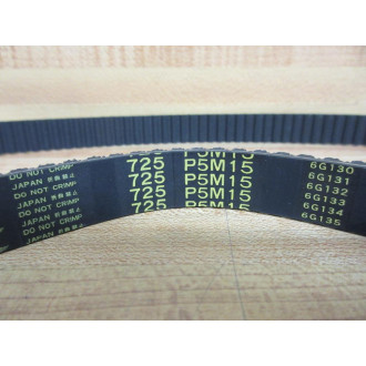 Tsubaki 725 P5M15 Timing Belt 725P5M15 - New No Box