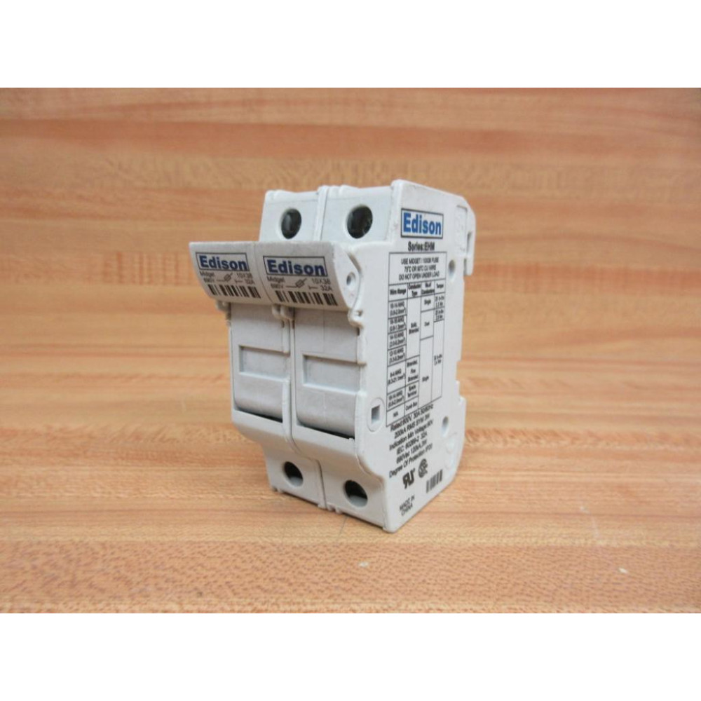 Edison EHM2DU Fuse Holder - Used