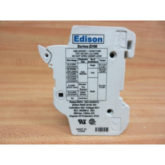 Edison EHM2DU Fuse Holder - Used