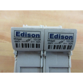 Edison EHM2DU Fuse Holder - Used