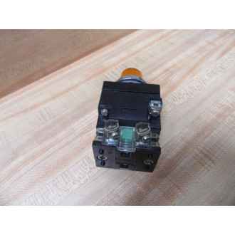 General Electric CR104PBT11M1B2 Pushbutton GE Amber - New No Box