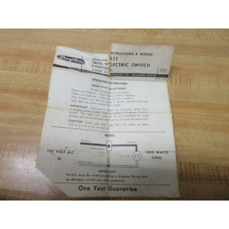 Dayton 2E331 Photoelectric Switch - Used