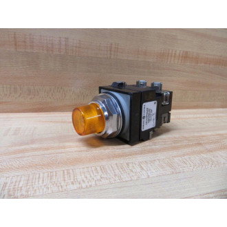 General Electric CR104PBT11M1B2 Pushbutton GE Amber - New No Box