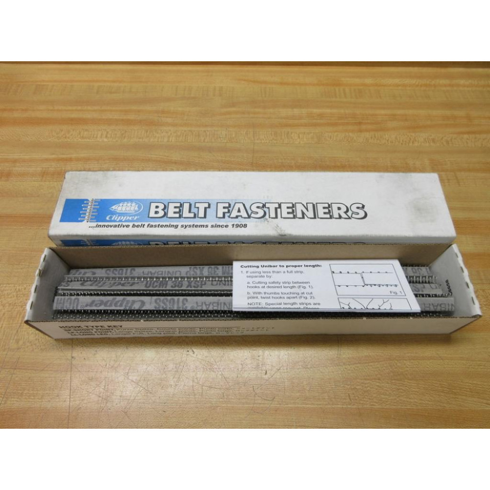 Clipper UCM36XSPSS12 Flexco Carded Hooks 01312 (Pack of 11)