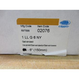 Clipper 1LLG6NY Flexco Carded Hooks 02076 (Pack of 21)