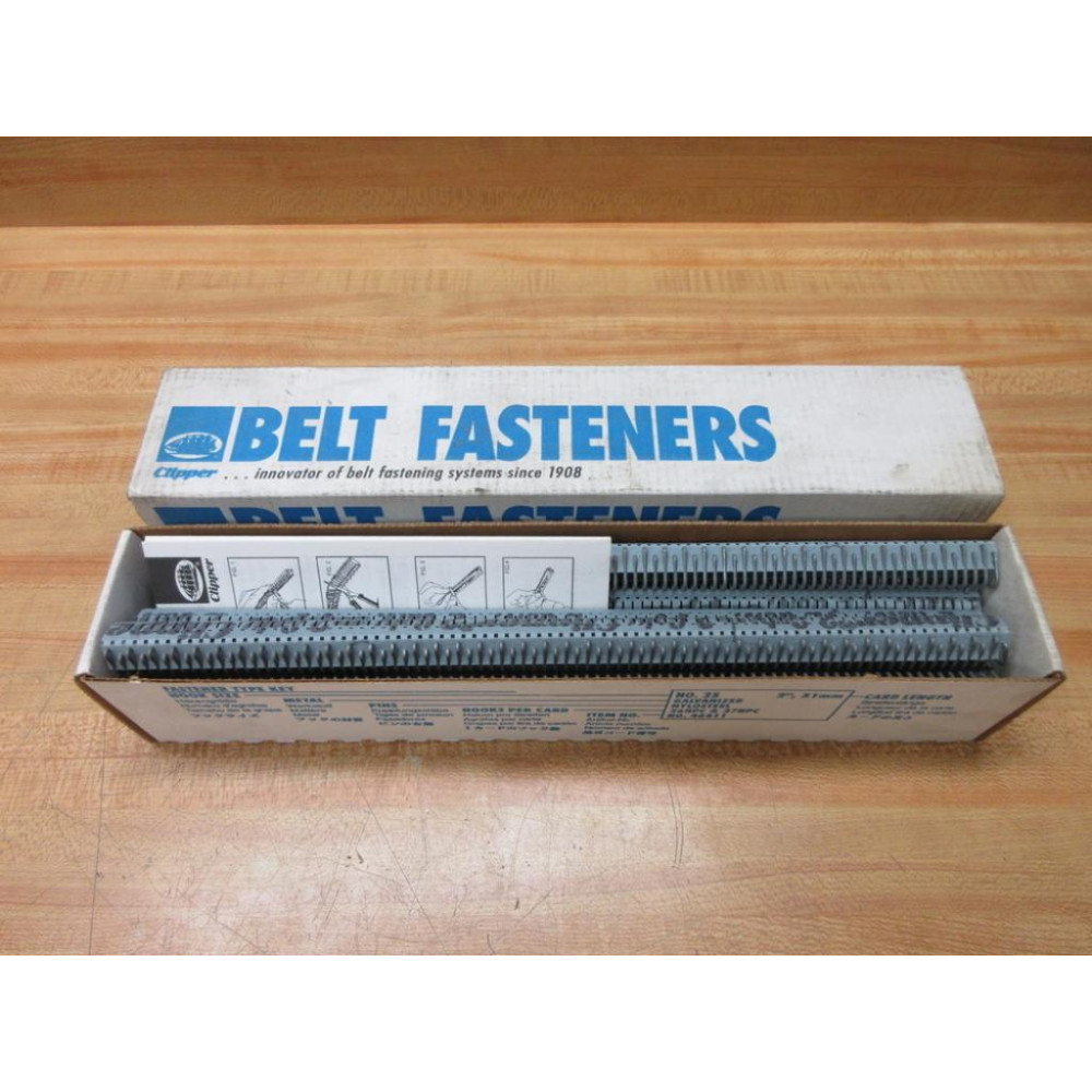 Clipper 2G Flexco Card Hook 03265 (Pack of 11)