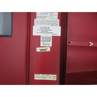 Viking PAR-3 Fire Control Panel PAR3 WO Lock - Used