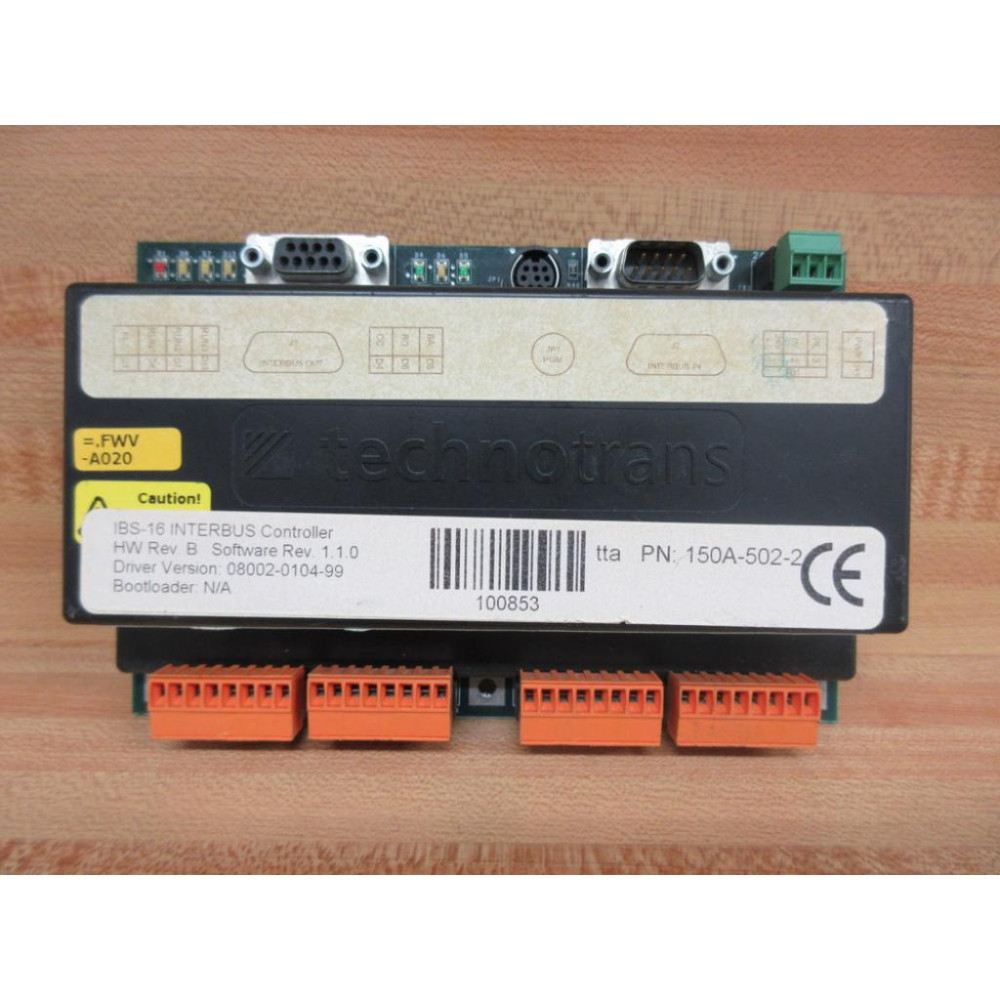 Technotrans 150A-502-2 Controller 150A5022 - Used
