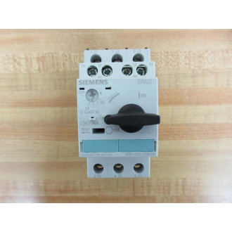 Siemens 3RV1011-1DA10 Sirius Motor Starter 3RV10111DA10 With 3RV1901-1E - Used