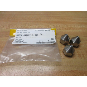 Heat And Control 61-4921-07 Nut, Knob 3332342 (Pack of 3)