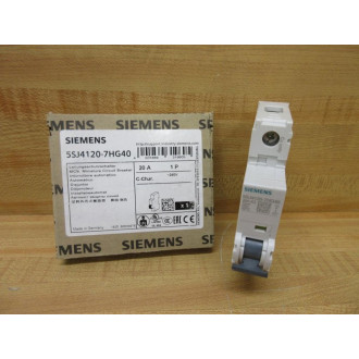 Siemens 5SJ4120-7HG40 Circuit Breaker 20A