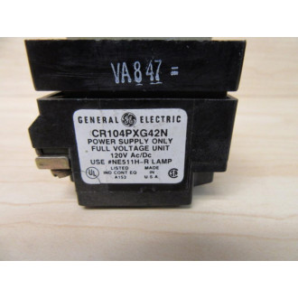 General Electric CR104PXG42N Pilot Light Assembly - Used