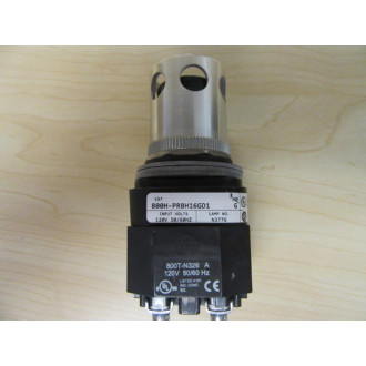 Allen Bradley 800H-PRBH16GD1 Push Button Switch - New No Box