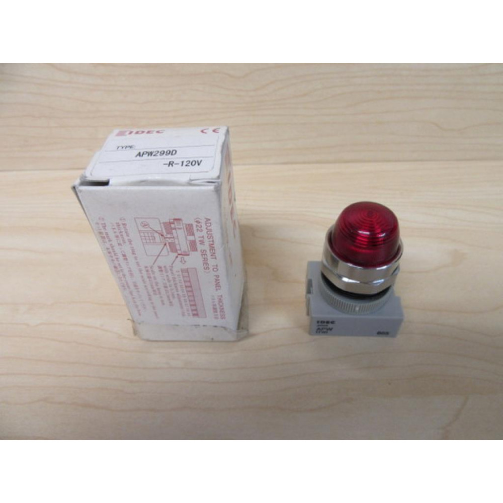 IDEC APW299D-R-120V Pilot Light