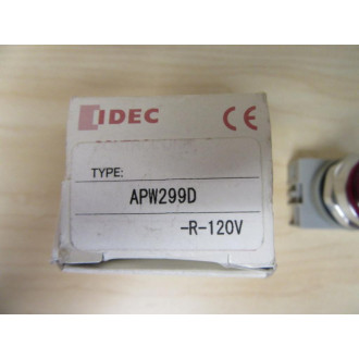 IDEC APW299D-R-120V Pilot Light