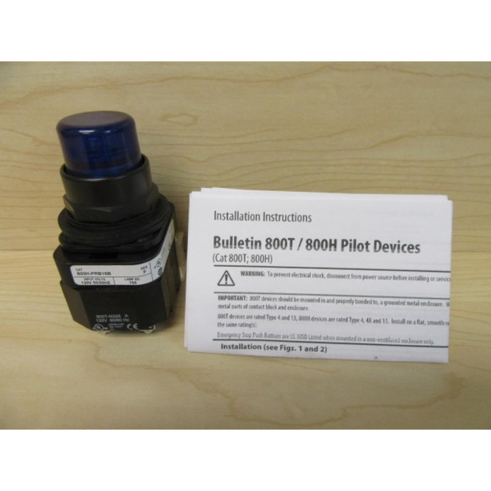 Allen Bradley 800H-PRB16B Push Button Switch - New No Box