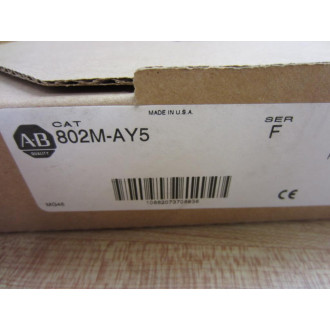 Allen Bradley 802M-AY5 Limit Switch 802MAY5 Series F