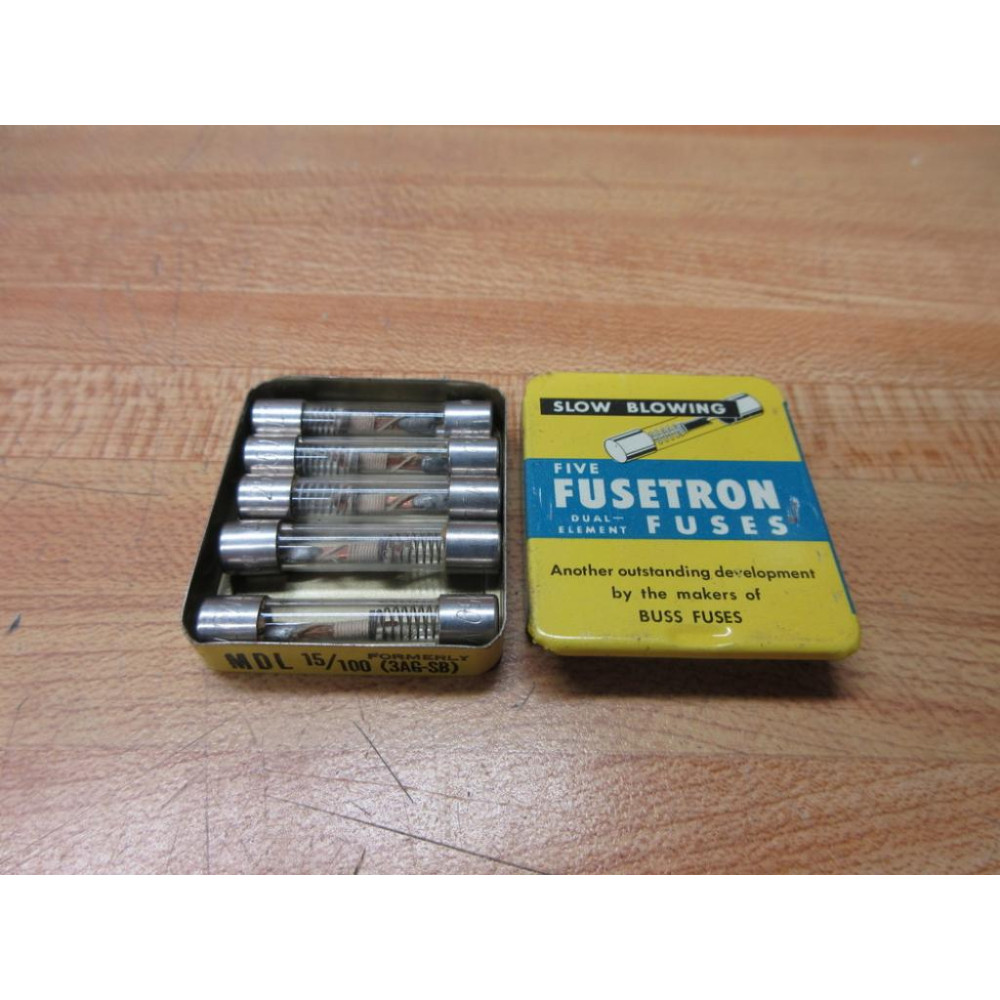Buss MDL-15100 Bussmann Fuse Cross Ref 1CM32 Spring Element (Pack of 5)