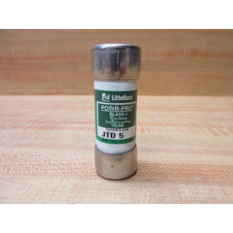 Littelfuse JTD-5 Fuse Cross Ref 486J66, JTD005 (Pack of 2) - New No Box