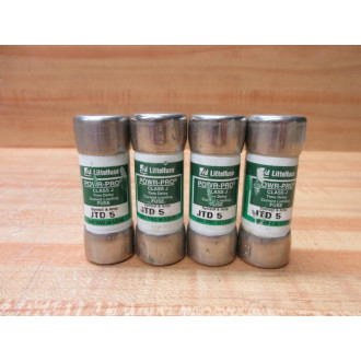 Littelfuse JTD-5 Fuse Cross Ref 486J66, JTD005 (Pack of 2) - New No Box