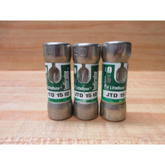 Littelfuse JTD-15-ID Fuse JTD015ID (Pack of 3) - New No Box