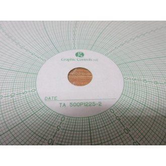 Graphic Controls 30581519 Circular Chart Paper