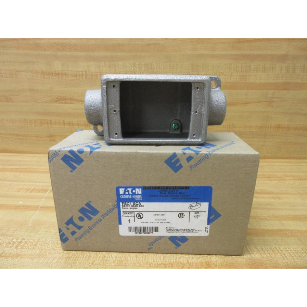 Eaton FSC1 SCA Condulet Outlet Box FSC1SCA