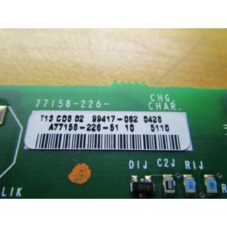 Allen Bradley A77158-226-51 PC Board A7715822651 - Used
