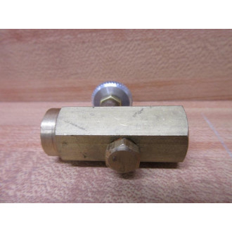 Deltrol F-10-B Fluid Control Valve 10000-00 W Knob