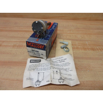 Mallory PP16A Push Pull Potentiometer