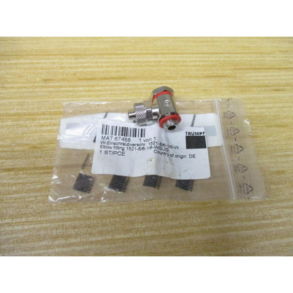 Trumpf 1521-86-18-WGUG Elbow Fitting 67468