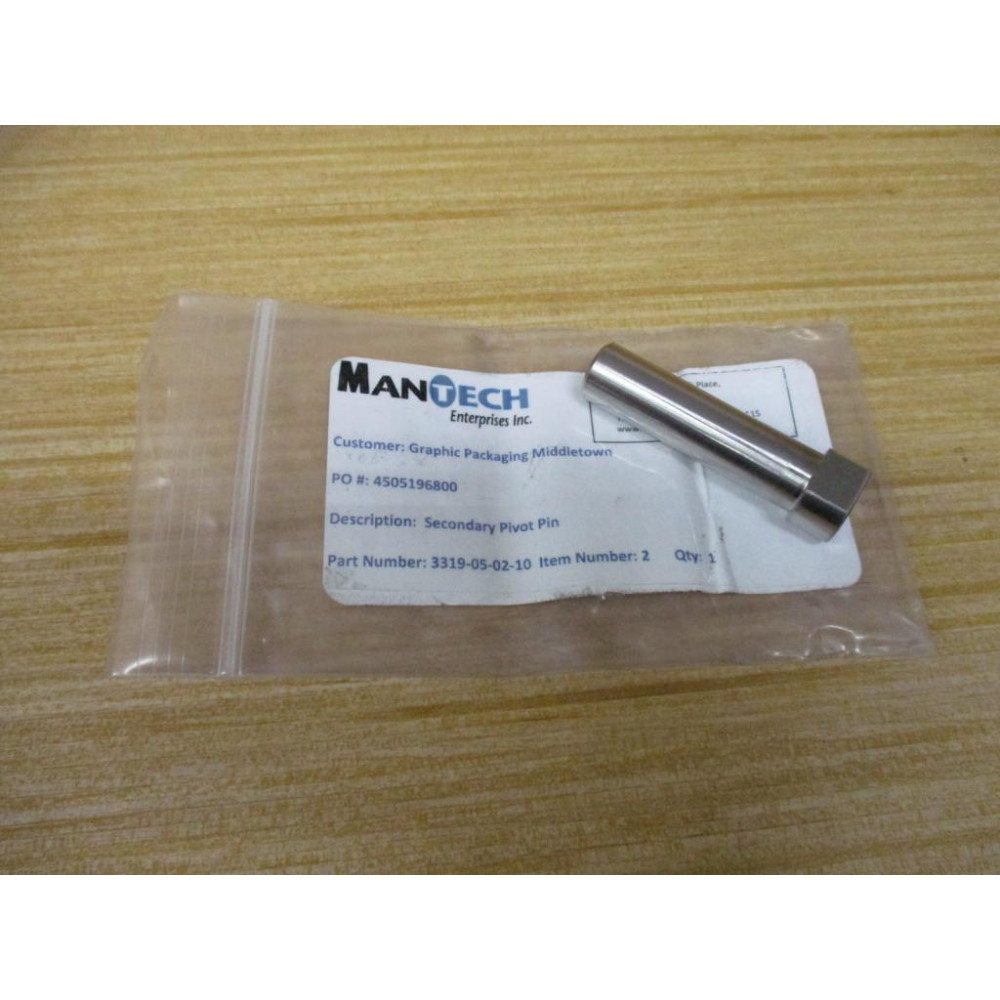 ManTech 3319-05-02-10 Secondary Pivot Pin 3319050210