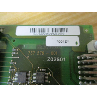 737 579-001-Z02G01 Circuit Board 737579001Z02G01 - Used