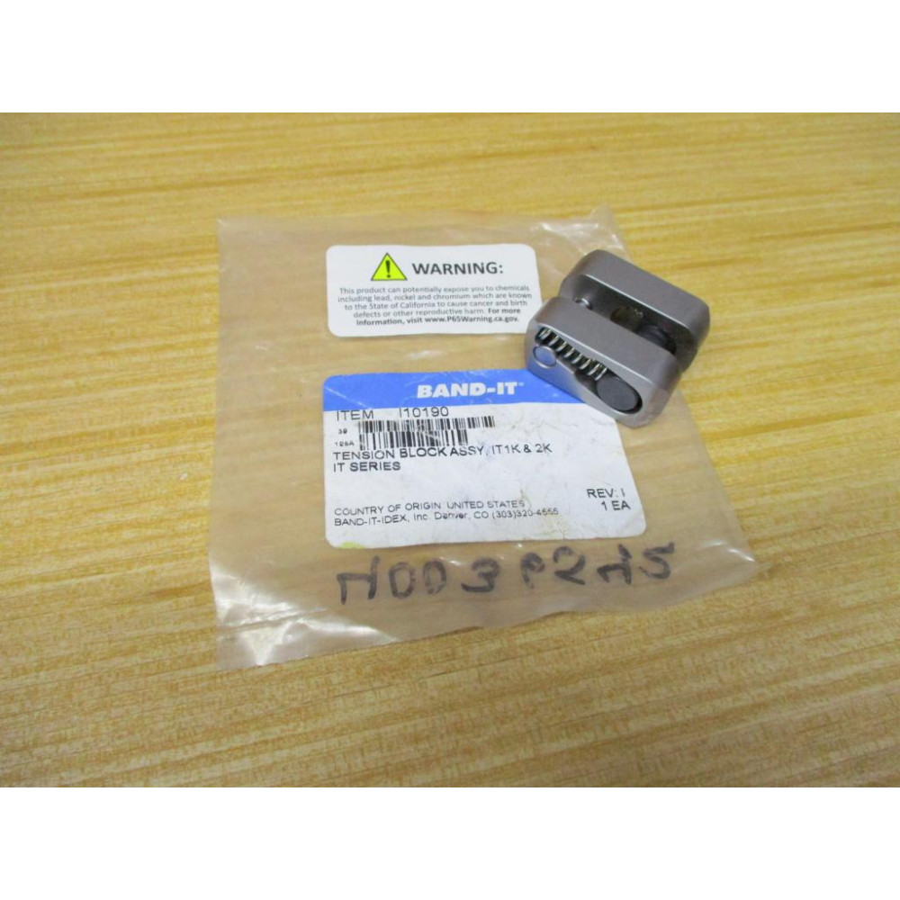 Band-It I10190 Tensioner Block Assembly