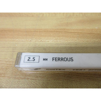 Cintex 2.5MM Ferrous Acrylic Metal Detector Stick 25MMFerrous - Used