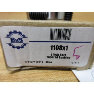 B&B Manufacturing 1108X1 Taper Bushing (Pack of 3)