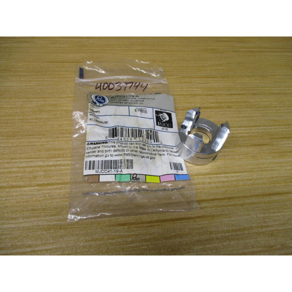 Reuland MJCC41-19-A Jaw Coupling Hub MJCC4119A